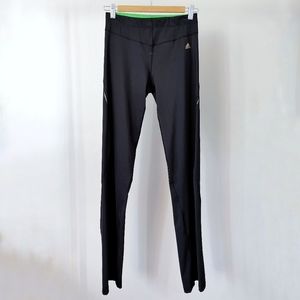 Adidas Yoga Pants Athletic Pants Size Small Black Green Climacool Flare Legging